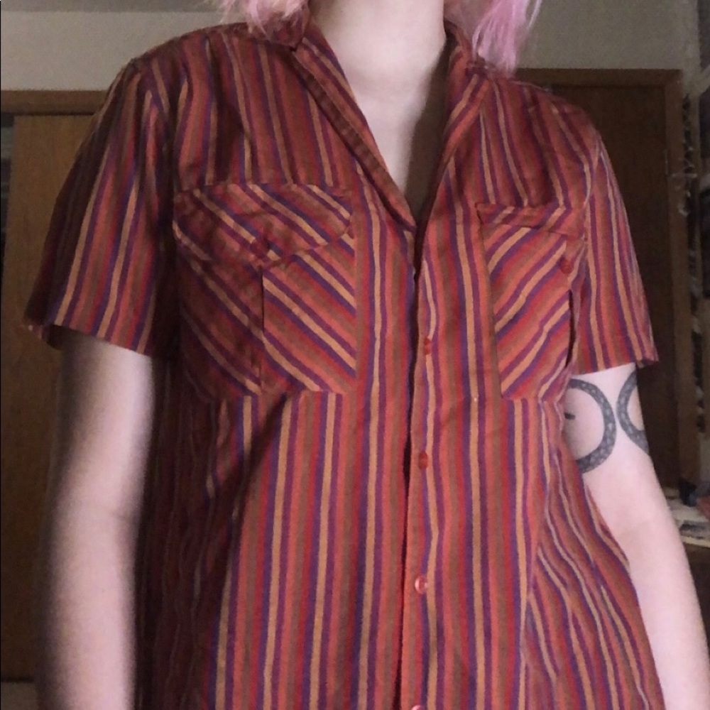 Vintage button up